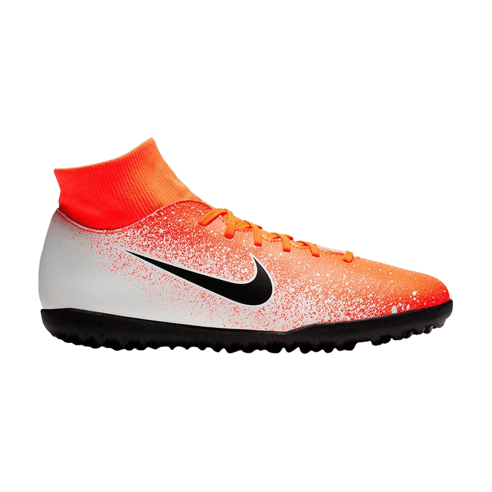 Krossovki-Nike-Mercurial-Superfly-6-Club-Turf-Orange-White
