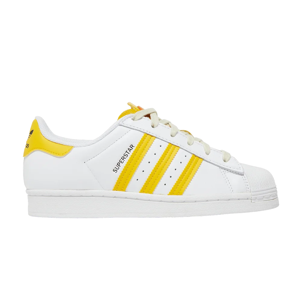 Кроссовки adidas Wmns Superstar 'White Hazy Yellow'