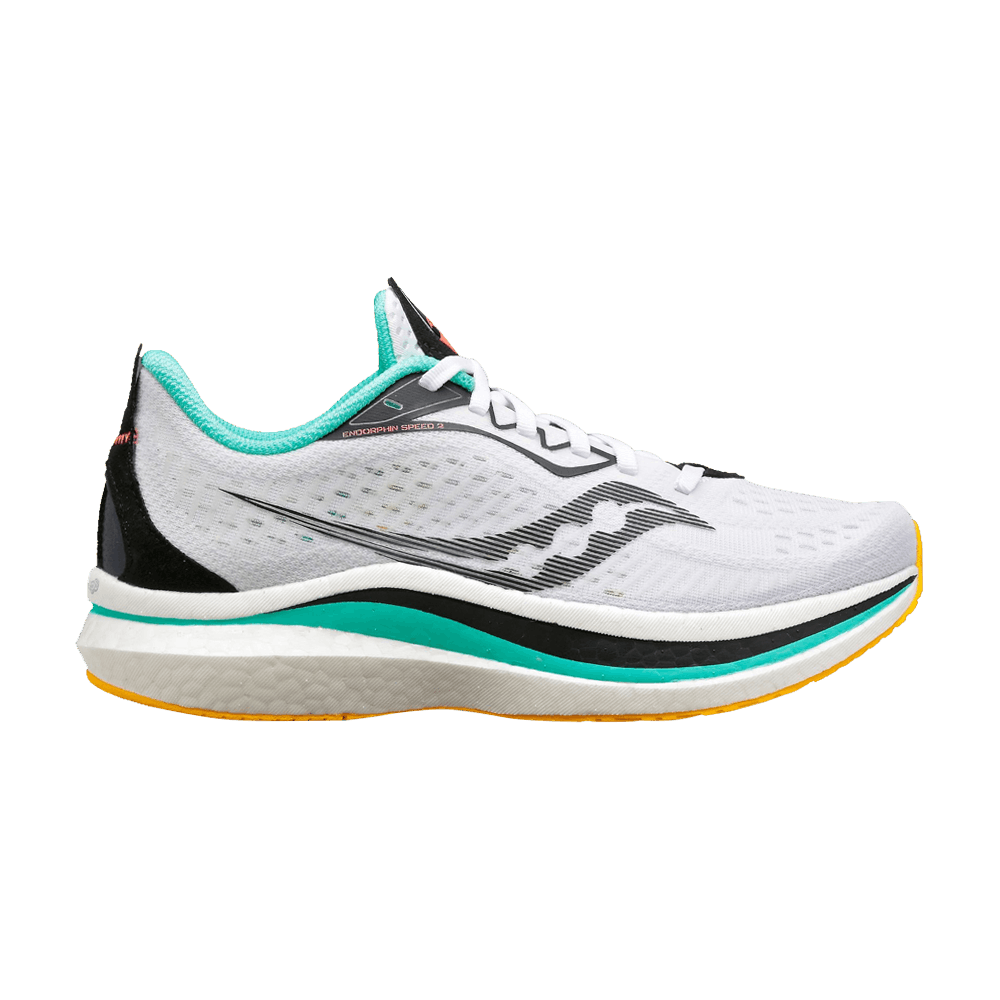 Кроссовки Saucony Wmns Endorphin Speed 2 'White ViZi'
