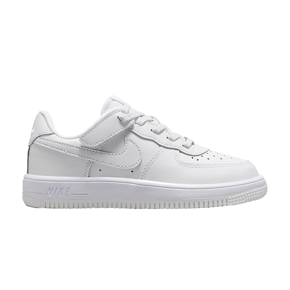 Кроссовки Nike Force 1 Low EasyOn PS 'Triple White'