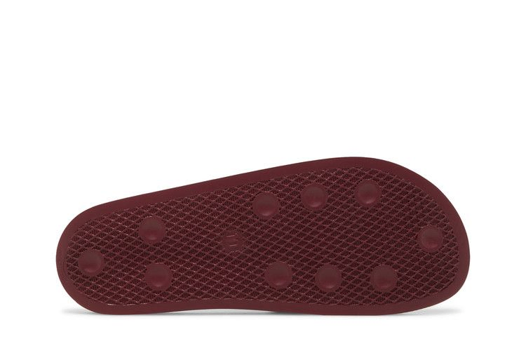 adidas Adilette Slides 'Quiet Crimson'