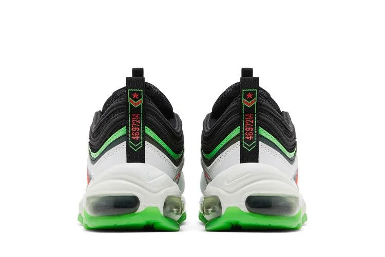 Кроссовки Nike Air Max 97 GS 'Black Green'
