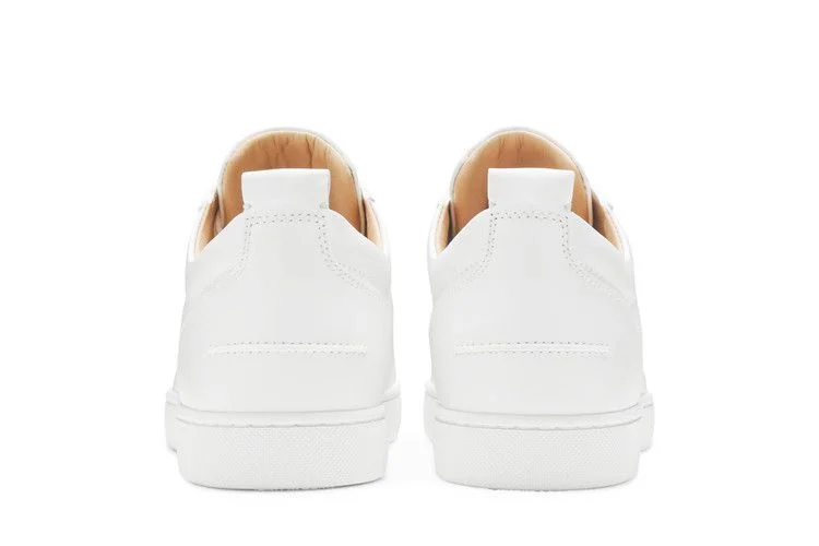 Кроссовки Christian Louboutin Louis Junior Spikes Flat Calf 'White'