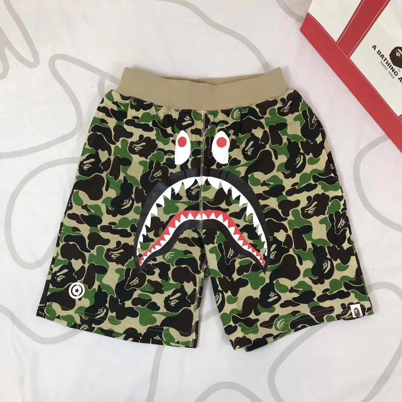 Спортивные шорты BAPE ABC Shark Sweat Shorts Green