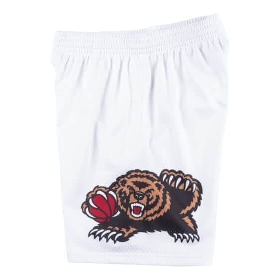 Спортивные шорты Mitchell & Ness Vancouver Grizzlies 1998-99 Hardwood Classics Throwback White Swingman NBA Shorts