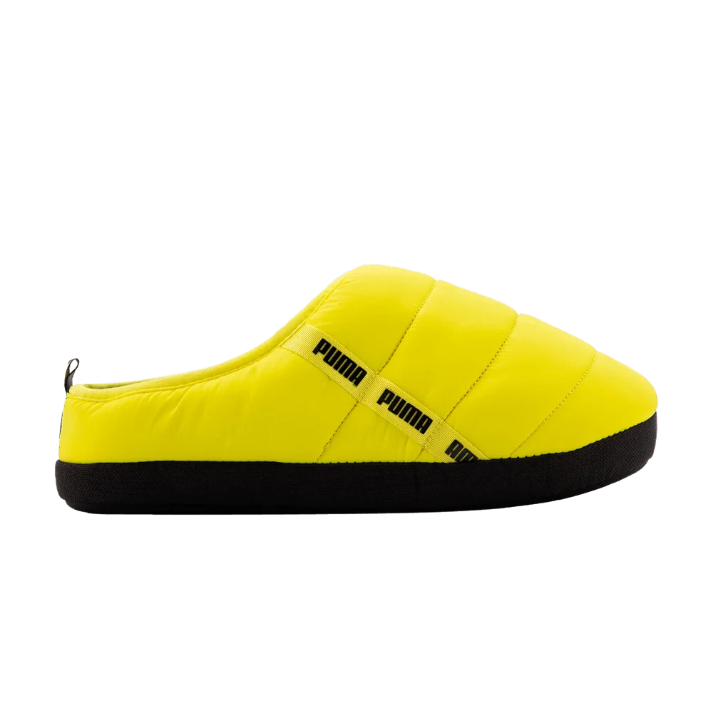 Puma-Scuff-Slippers-Fluo-Yellow