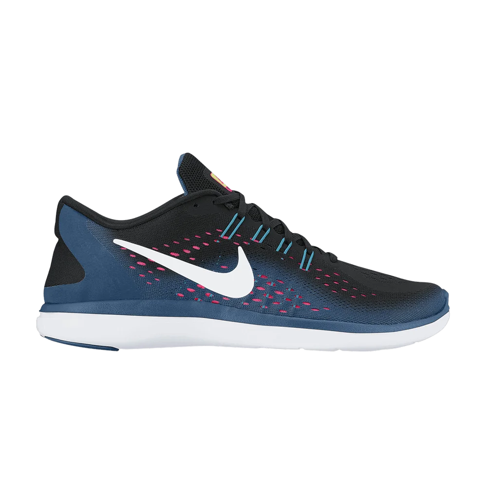 Кроссовки Nike Wmns Flex 2017 RN 'Industrial Blue Racer Pink'