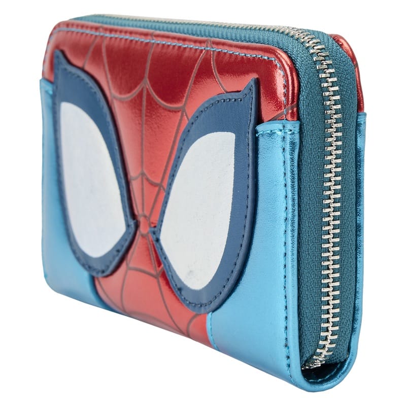 Кошелёк Marvel Metallic Spider-Man Zip Around Wallet