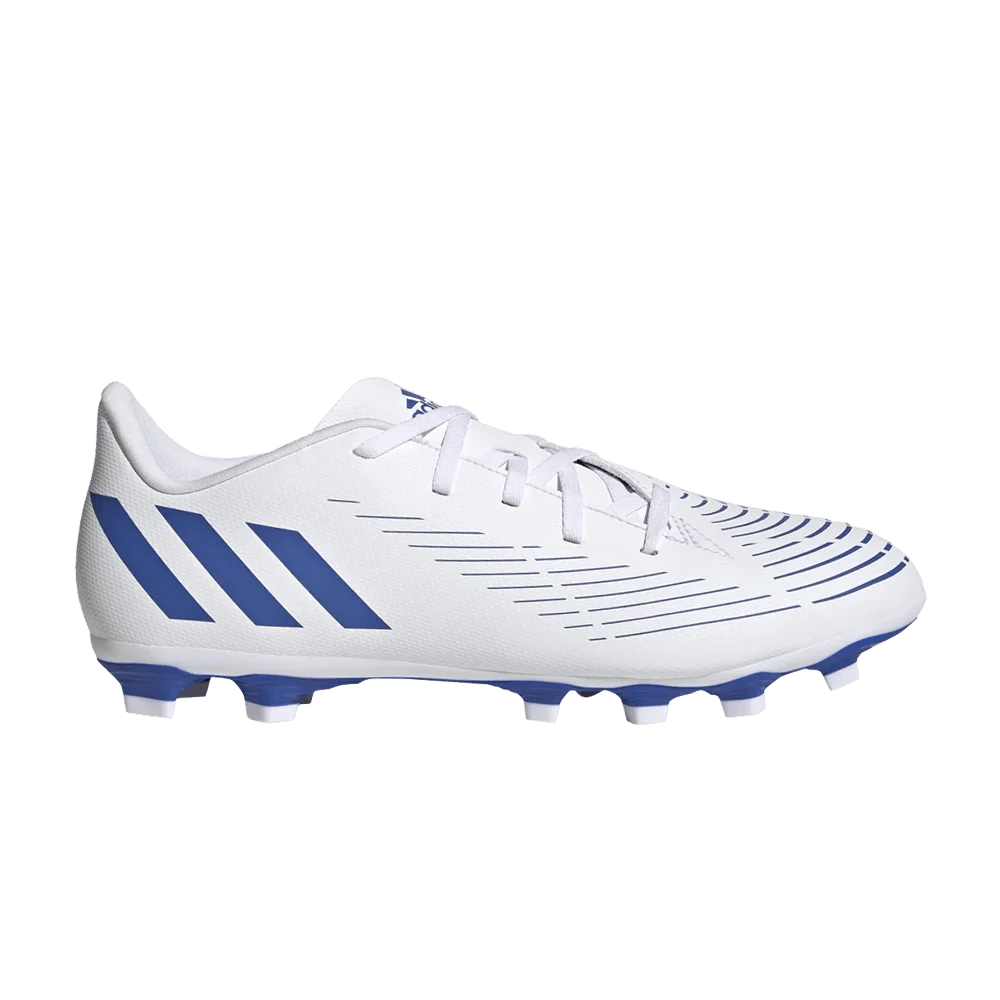 Кроссовки Adidas Predator Edge.4 FG 'White Hi-Res Blue'