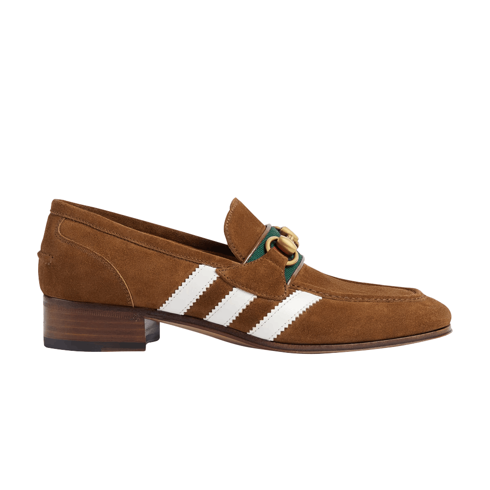 Кроссовки Adidas x Gucci Wmns Loafer 'Light Brown Suede'