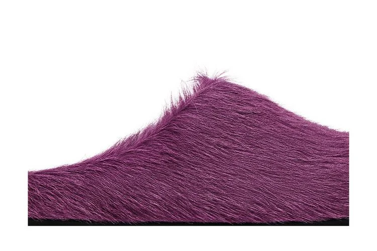 Кроссовки Marni Wmns Fussbett Sabot 'Prune Violet'