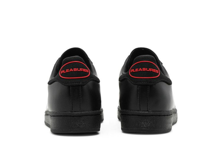 Кроссовки Pleasures x adidas Superstar 'Black'