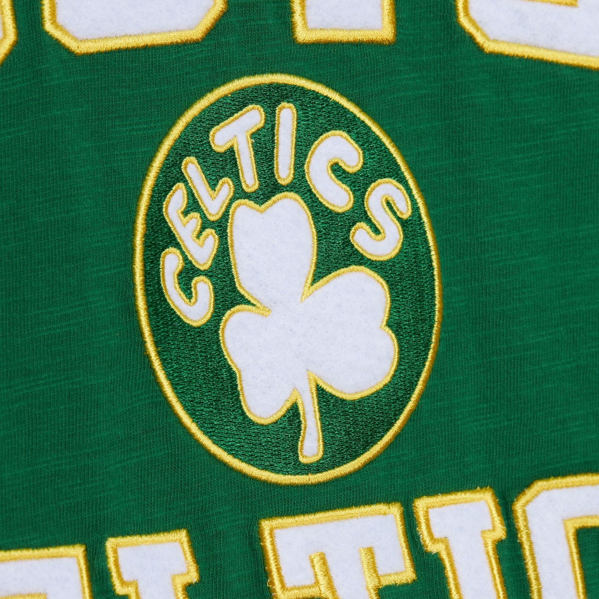 Футболка Mitchell & Ness Legendary Slub SS Vintage Logo Boston Celtics Green T-Shirt