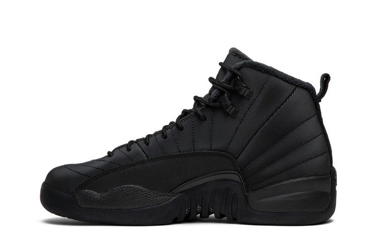 Кроссовки Air Jordan 12 Retro Winterized GS 'Triple Black'