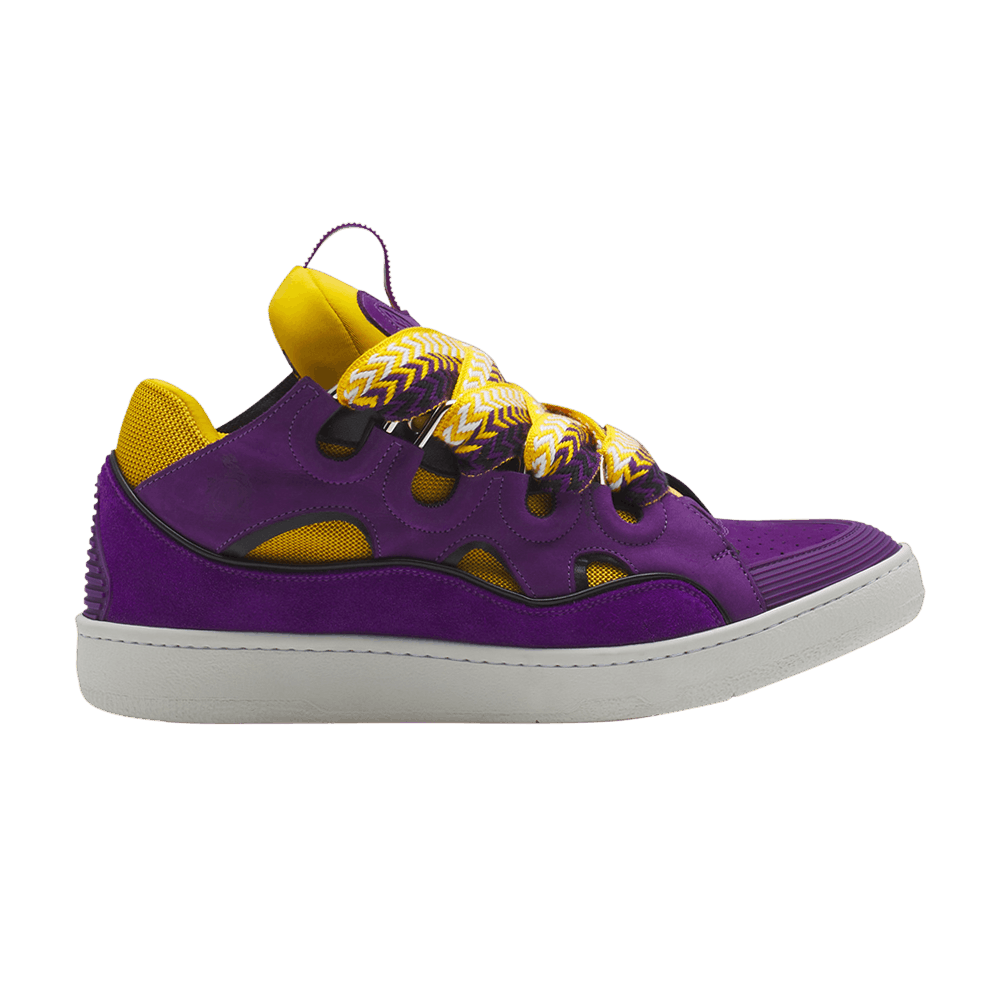 Кроссовки Lanvin Curb Sneakers 'Purple Yellow'