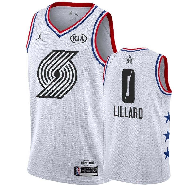 2018-19-Damian-Lillard-Blazers-0-All-Star-White