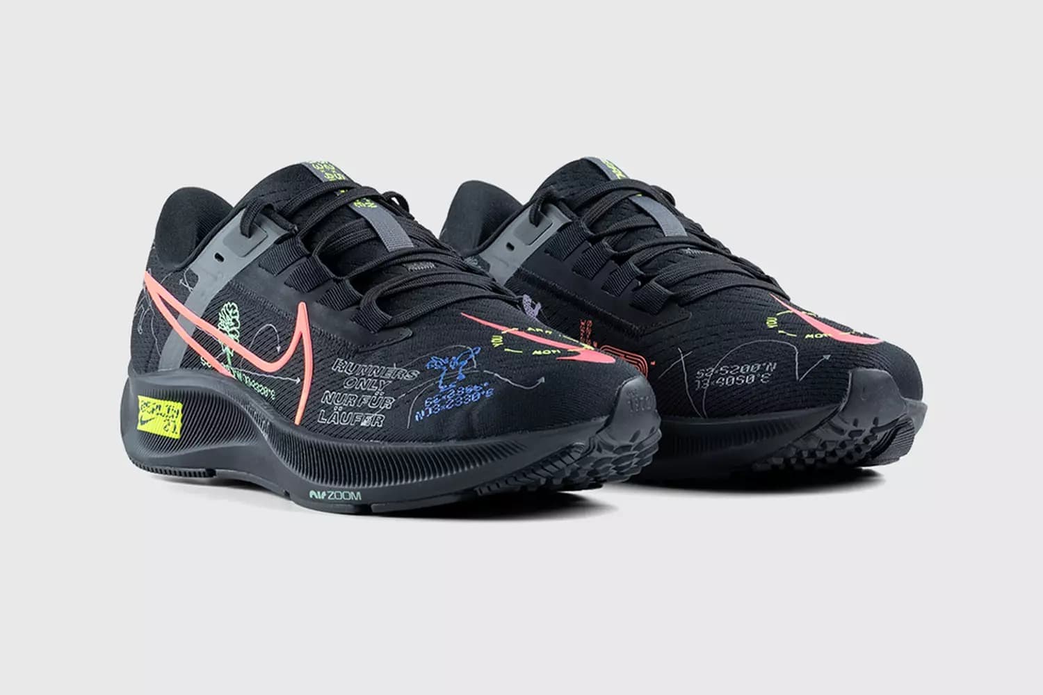 Кроссовки Highsnobiety x Nike Air Zoom Pegasus 38 Berlin Marathon