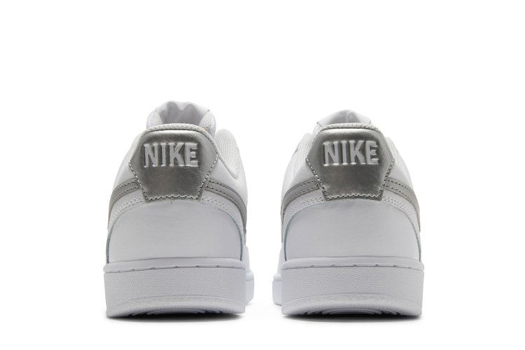 Кроссовки Nike Wmns Court Vision Low 'White Metallic Silver'