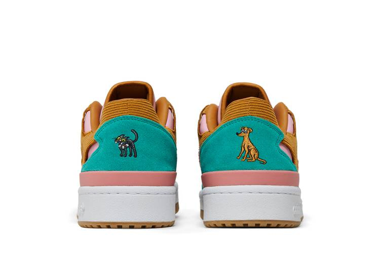 Кроссовки The Simpsons x adidas Forum Low 'Living Room'