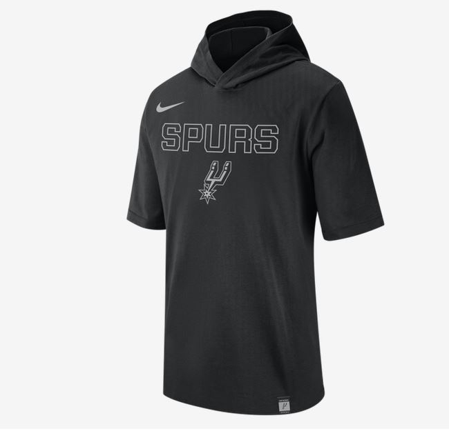 Худи 2020 Nike Men's NBA SA Spurs Hooded T-Shirt