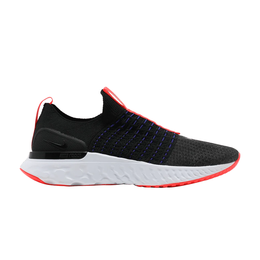 Krossovki-Nike-React-Phantom-Run-Flyknit-2-Black-Bright-Crimson