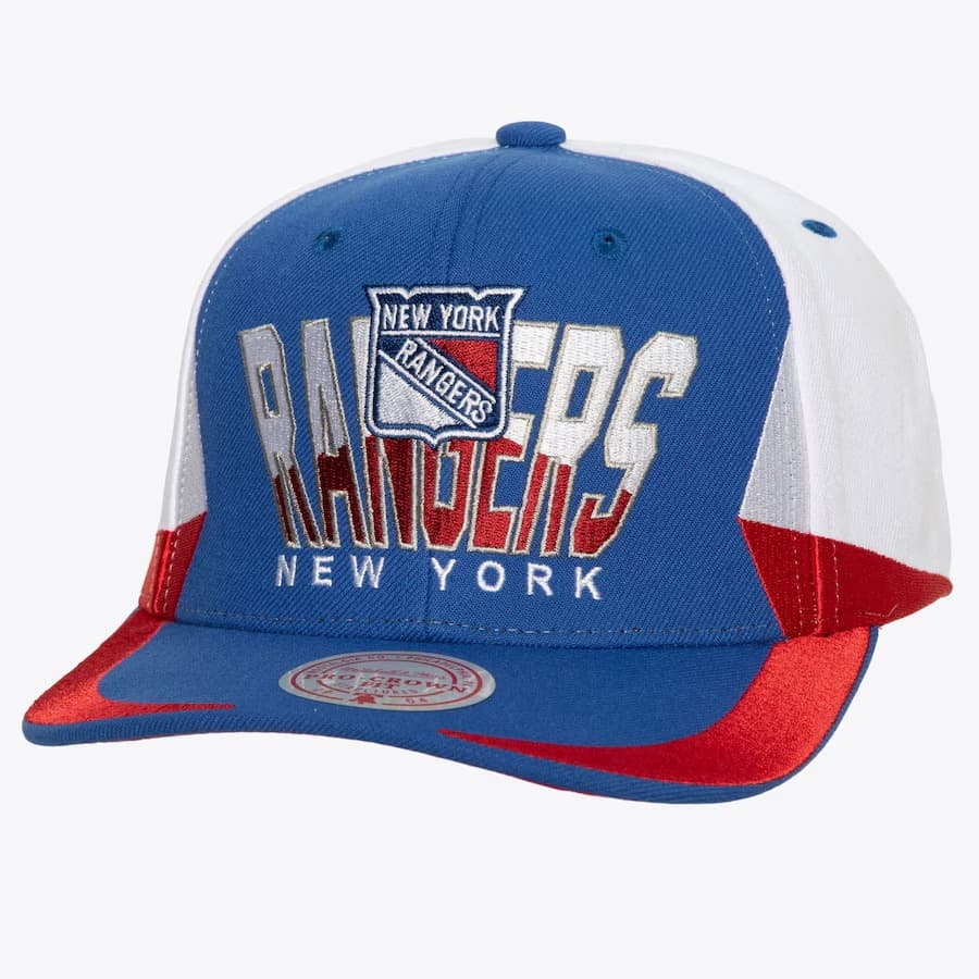 Бейсболка Mitchell & Ness Blue New York Rangers Retrodome Pro Snapback Hat
