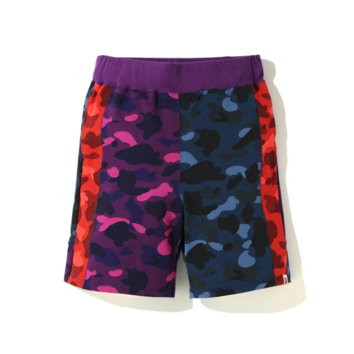 Спортивные шорты BAPE Color Camo Crazy Sweat Shorts Multi