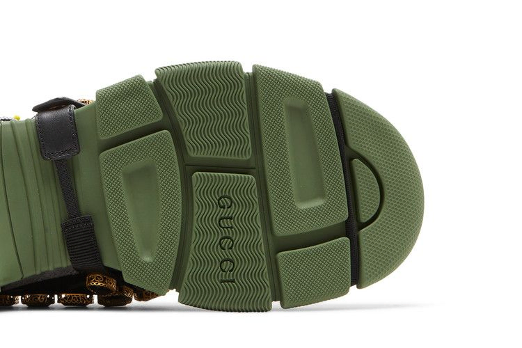 Кроссовки Gucci Flashtrek 'Green Crystals'