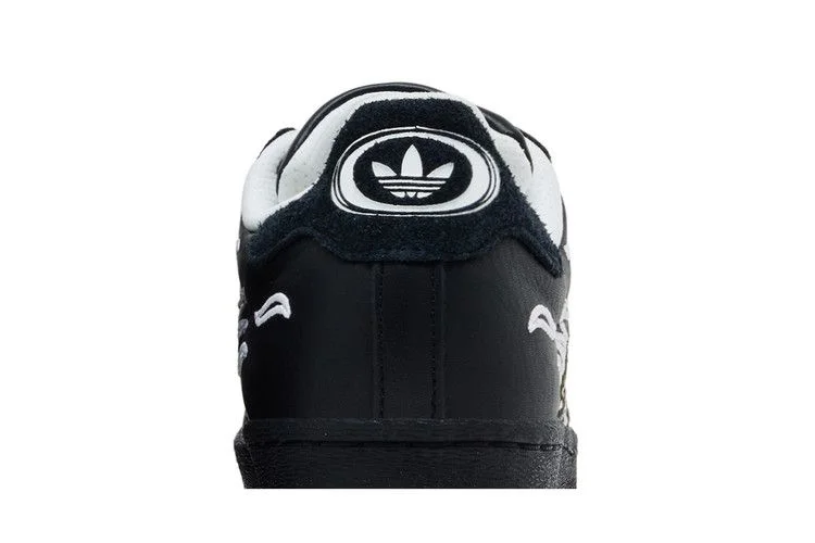 Кроссовки No Sleep Rave Club x adidas Superstar Ripple 'Core Black'