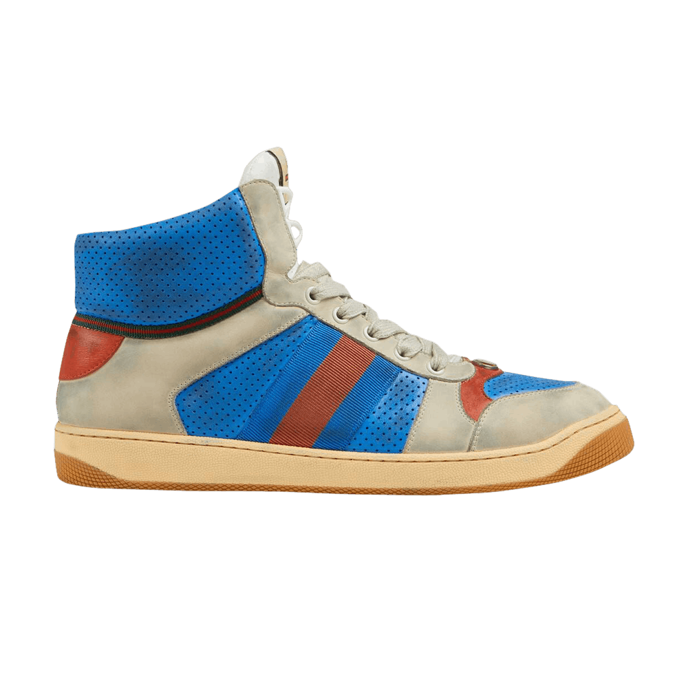 Кроссовки Gucci Screener High 'Blue'