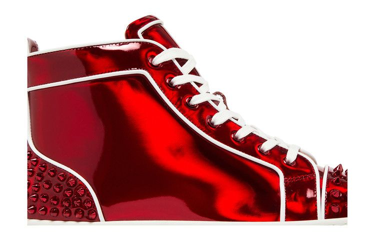 Кроссовки Christian Louboutin Lou Spikes 2 High 'Red'