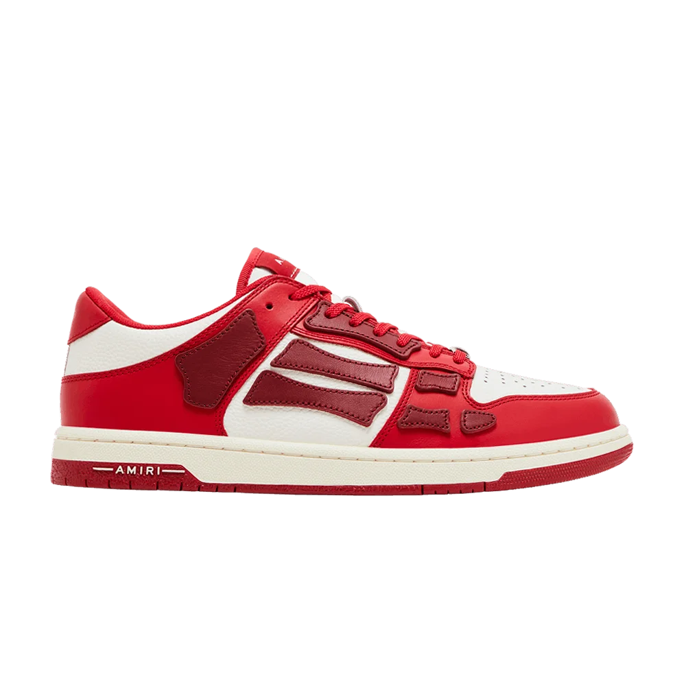 Кроссовки Amiri Skel Top Low 'Red White'
