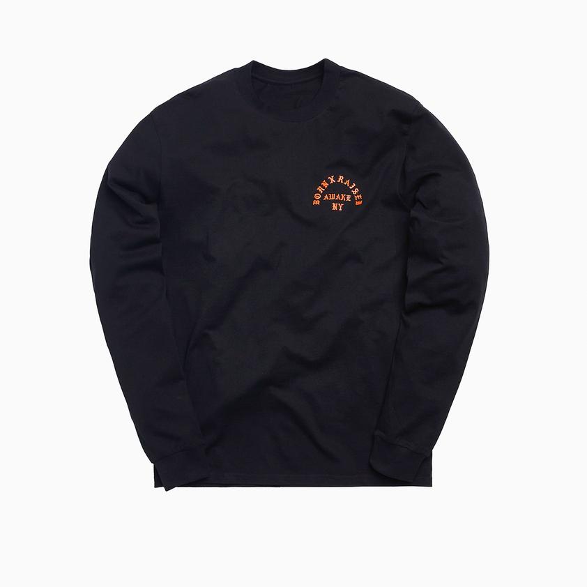 Awake-x-Born-X-Raised-Coast-To-Coast-LS-Tee-Black