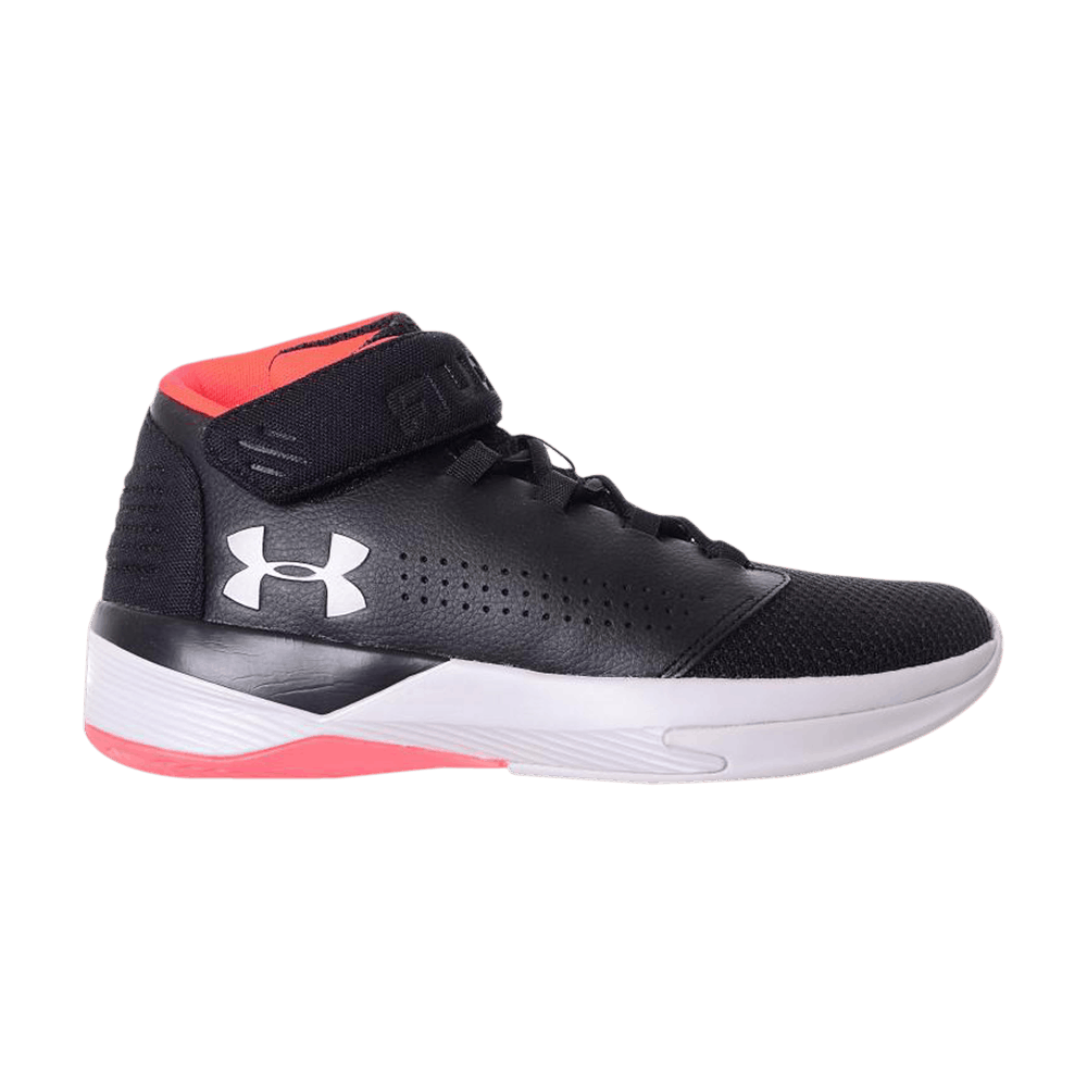 Кроссовки Under Armour Get B Zee GS 'Black Marathon Red'