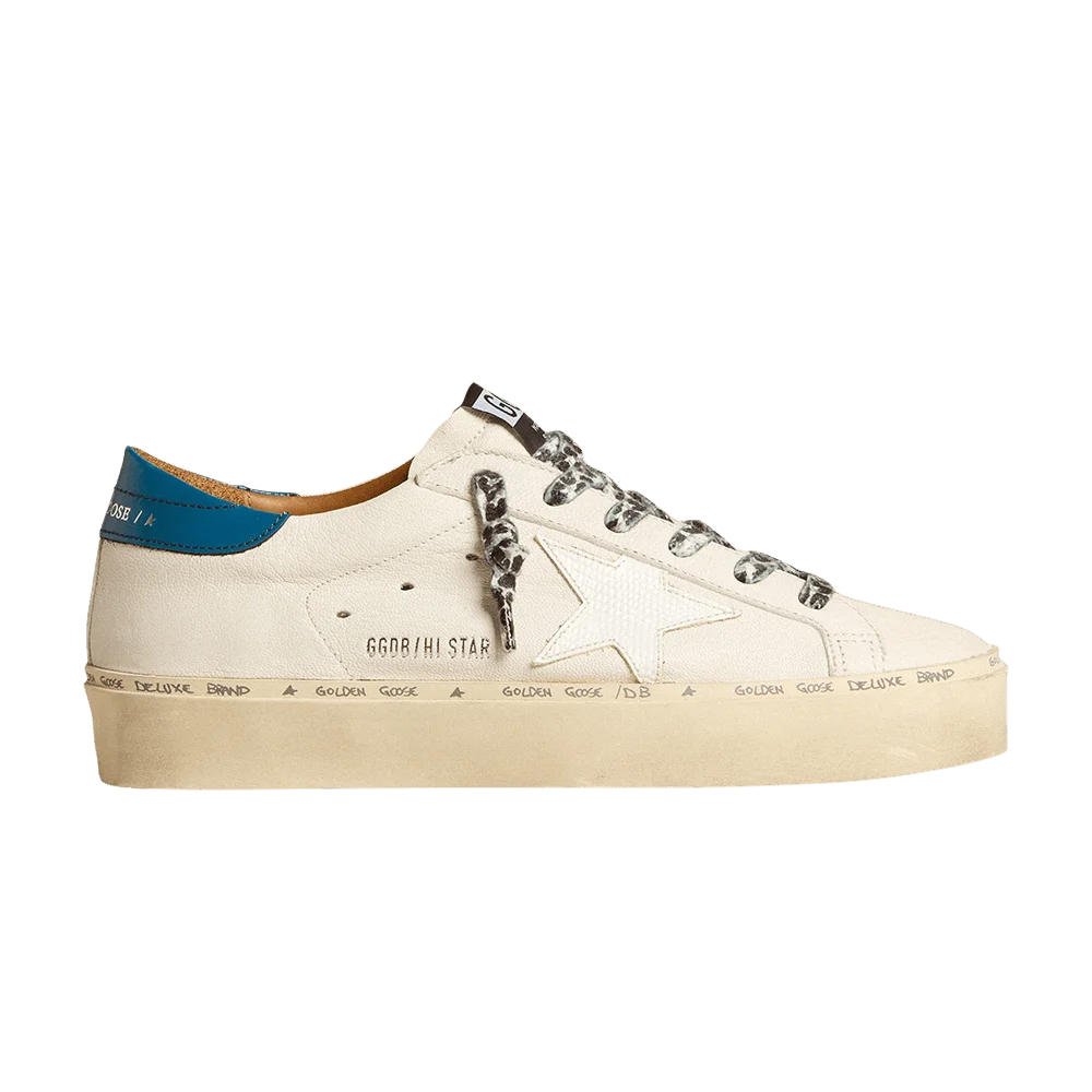 Кроссовки Golden Goose Wmns Hi Star 'White Azure'