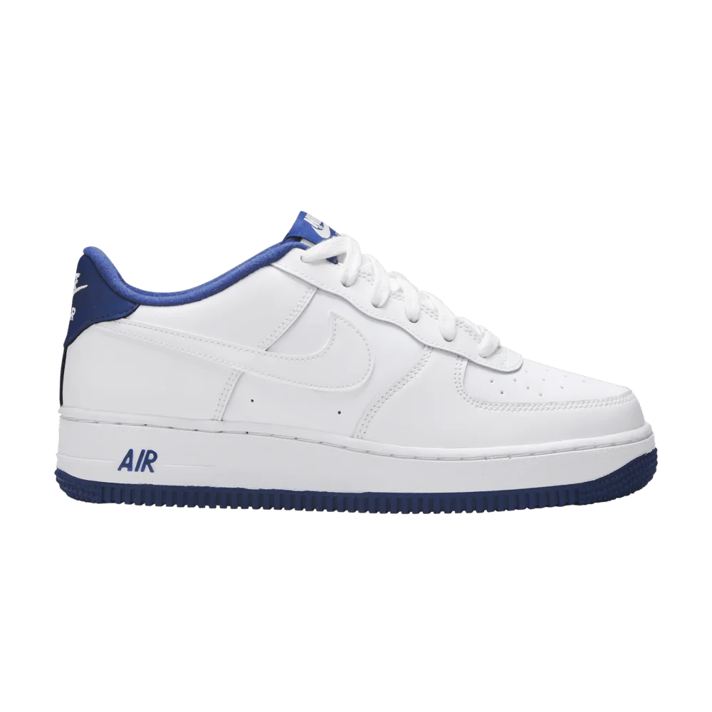 Krossovki-Nike-Air-Force-1-GS-White-Deep-Royal-Blue