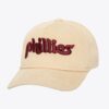 Mitchell-Ness-Cream-Philadelphia-Phillies-Cooperstown-Collection-Corduroy-Deadstock-Snapback-Hat-100x100