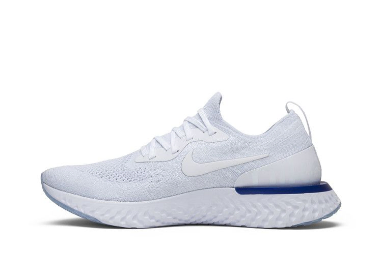 Кроссовки Nike Epic React Flyknit 'White Racer Blue'