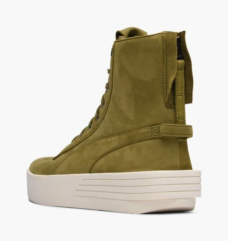 Krossovki-The-Weeknd-x-Puma-Parallel-Green-Olive-3