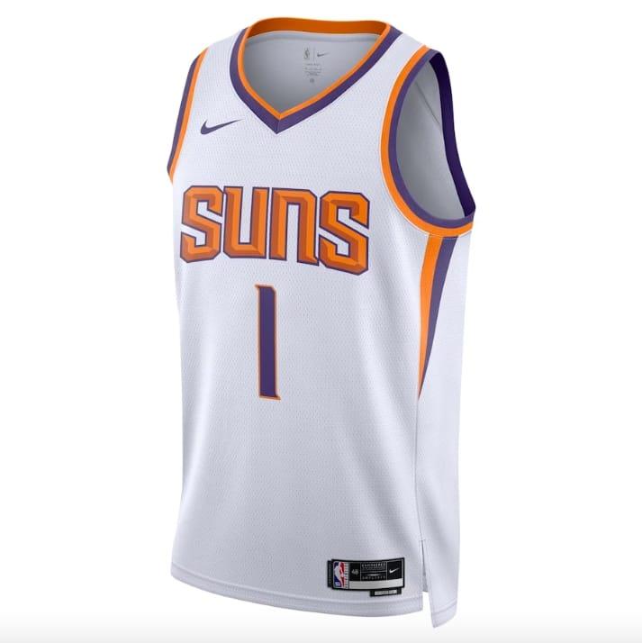 2022-23-Phoenix-Suns-1-Devin-Booker-Swingman-Association-White-Jersey-2