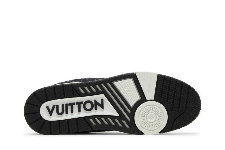Кроссовки Louis Vuitton Trainer 'Black Monogram Denim'