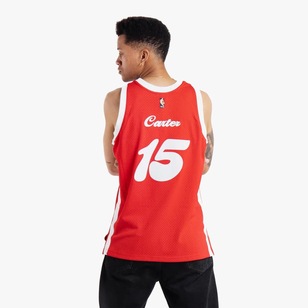 Memphis-Grizzlies-Vince-Carter-15-Swingman-Hardwood-Classic-Red-Jersey-2