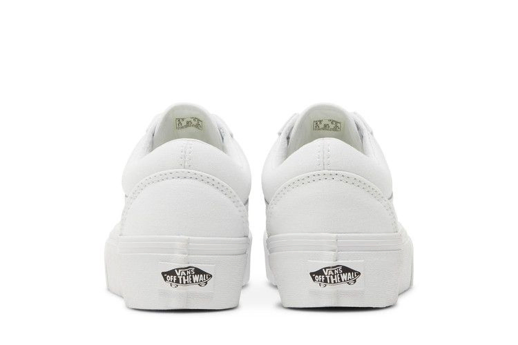 Vans Old Skool Platform 'True White'