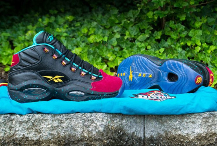 Кроссовки Reebok Question Mid 'Burn Rubber'