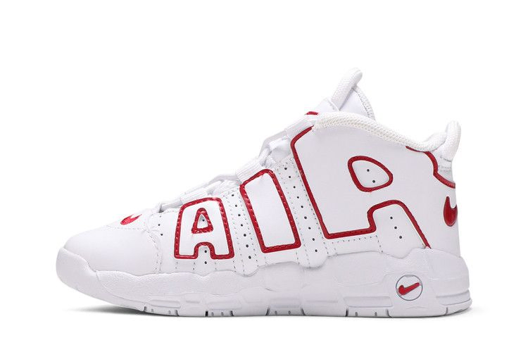 Кроссовки Nike Air More Uptempo TD 'White Varsity Red' 2021