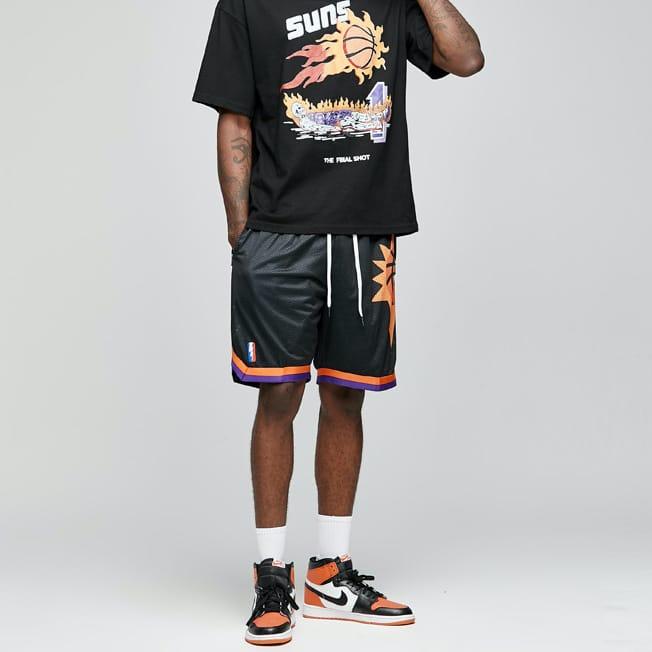 Баскетбольные шорты Ehot Phoenix Suns Black Shorts