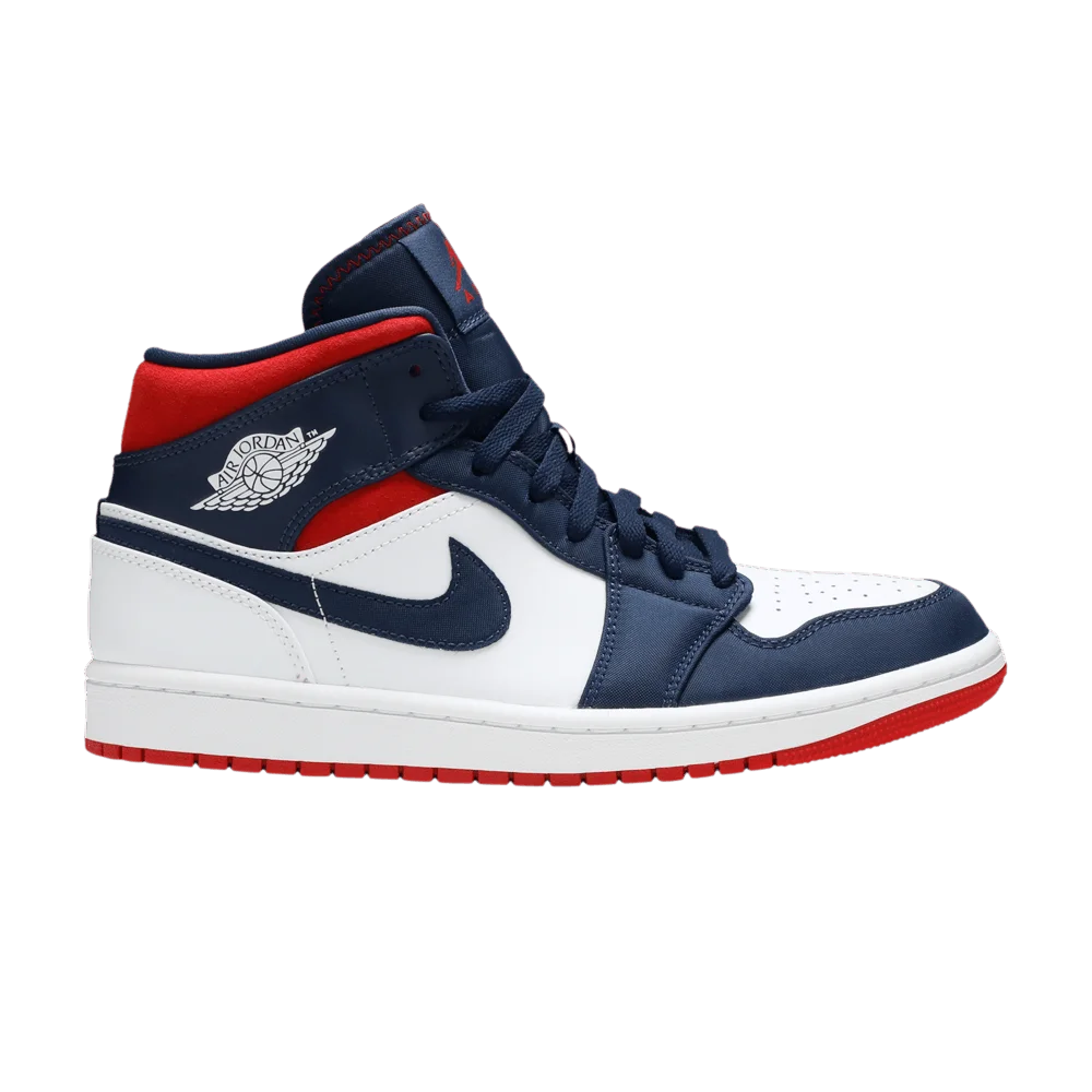Кроссовки Air Jordan 1 Mid SE 'Olympic'