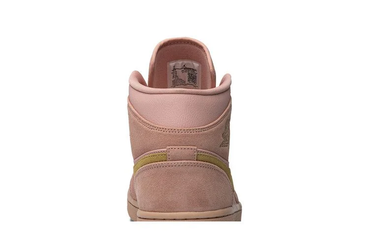 Кроссовки Air Jordan 1 Mid 'Coral Gold'