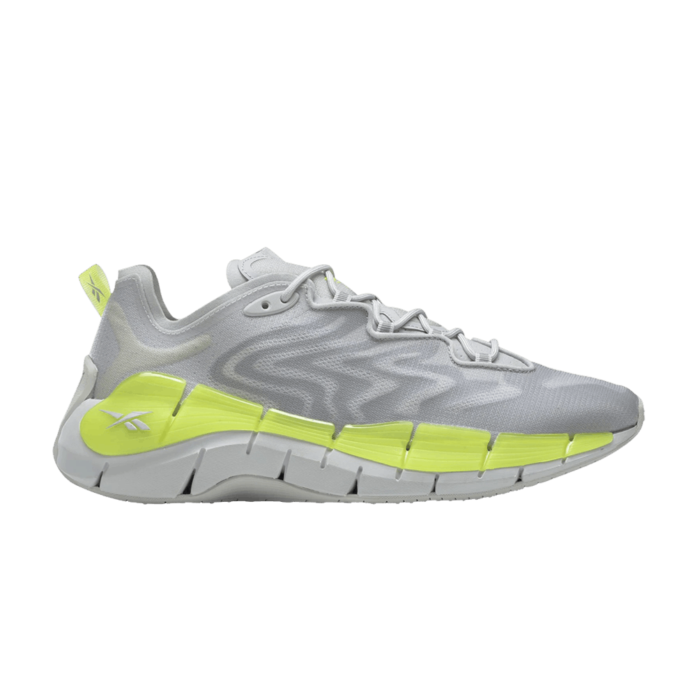 Кроссовки Reebok Zig Kinetica 2 'Pure Grey Acid Yellow'