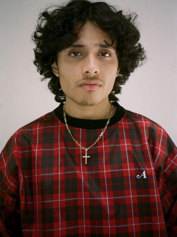 Ветровка Awake Plaid Windbreaker Pullover Jacket Red